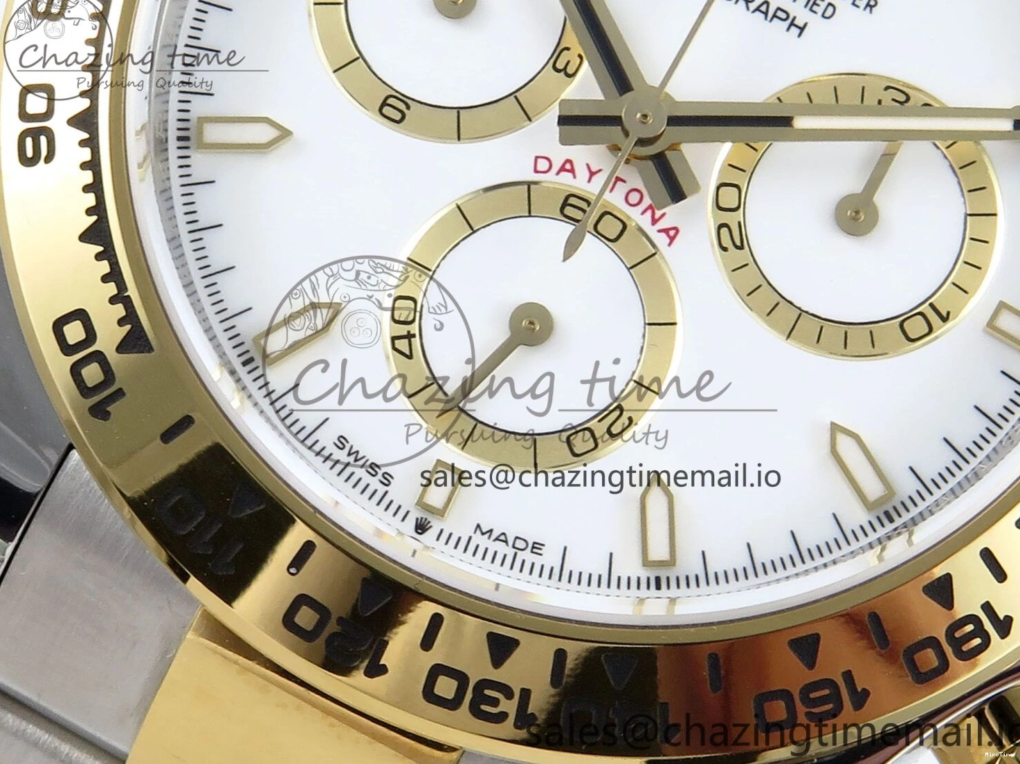 MiroTime 0228 Daytona 126503 APSF 1:1 Best Edition White Dial on SS YG Braclet SH ZeroBulk 733